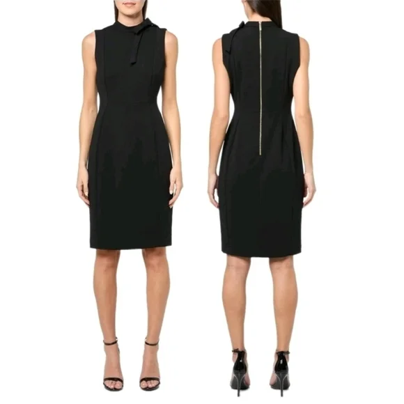 Calvin Klein Dresses Calvin Klein Sleeveless Seamed Sheath